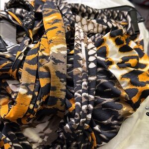 Bell Buttom Tiger Print Pant